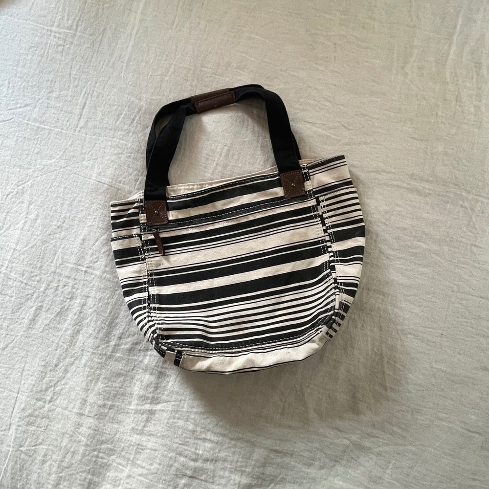 Canvas Striped Tote‎